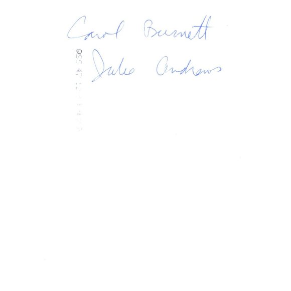 Julie Andrews Carol Burnett Candid Photograph 3.5 x 5 Tony Awards Photo 1999 - Picture 2 of 2